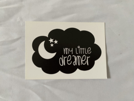 Kaart a6 My little dreamer