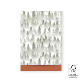 Kadozakje bomen - 5 stuks (17*25cm)
