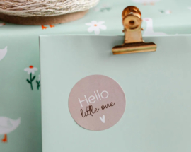 STICKER - Hello little one (10 stuks)
