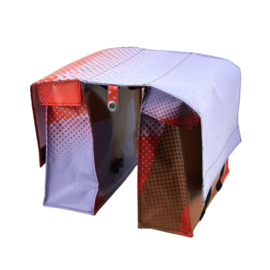 Fietstas L - Oranjepop