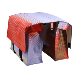 Fietstas L - Oranjepop