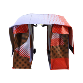 Fietstas L - Oranjepop