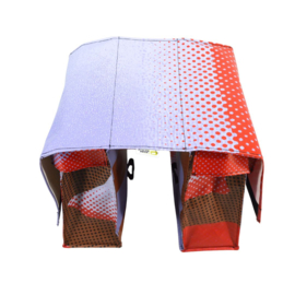 Fietstas L - Oranjepop