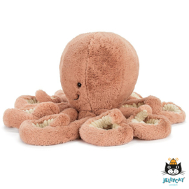 Baby Octopus Odell knuffel - Jellycat