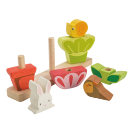 Stapeltuin van hout - Tender Leaf Toys