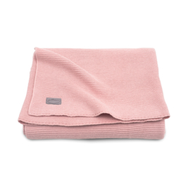 Deken Basic knit blush pink - Jollein