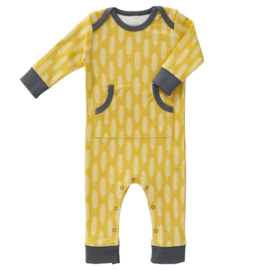 Fresk kruippakje / pyjama Havre Vintage Yellow