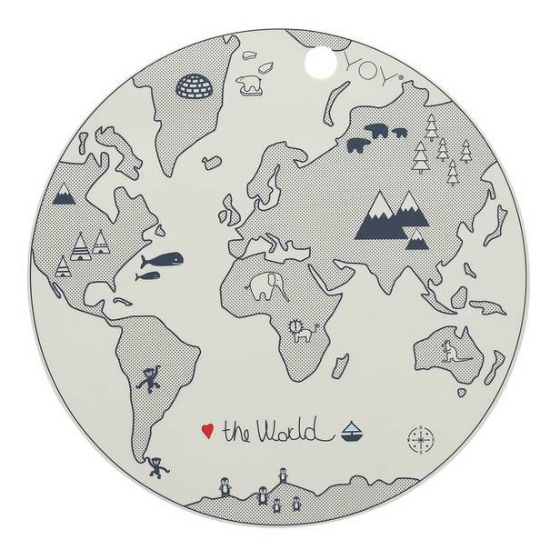 Placemat The World - OYOY