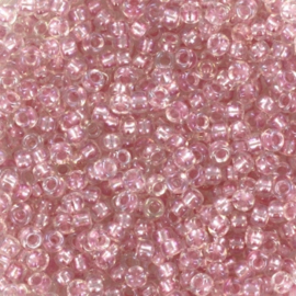Miyuki Rocailles 11/0 Fancy lined soft pink