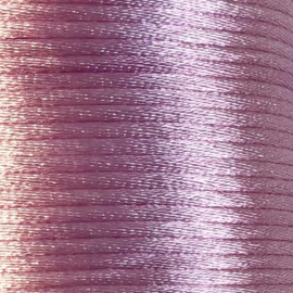 Satijnkoord 2,5mm Licht Roze cartierknoop