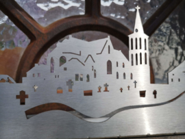 Skyline-Meerlo-RVS 470 x 138mm
