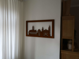 Skyline-Ald-Venlo-Wanddecoratie-met 900 x 500 x 22mm