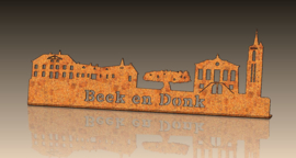 Skyline-Beek en Donk 452 x 154mm