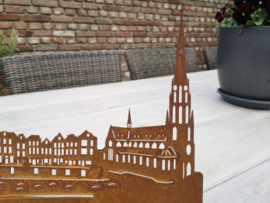 Skyline-Leeuwarden-met-tekst 513 x 259mm