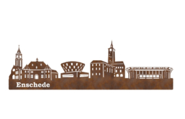 Skyline Enschede 452x137mm Staander met tekst