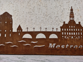 Skyline Maastricht Deluxe met Tekst " Mestreech" 454 x 142mm
