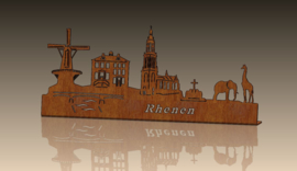 Skyline-Rhenen-met-Tekst 505 x 213mm