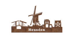 Skyline-Heusden-met Tekst-452 x 236mm