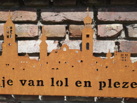 Skyline-Venlo-Wanddecoratie-met-Tekst 954 x 424 x 15mm