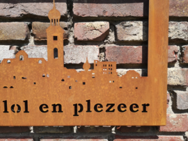 Skyline-Venlo-Wanddecoratie-met-Tekst 954 x 424 x 15mm