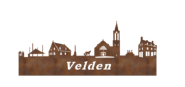 Skyline Velden  met tekst 348 x 138 mm