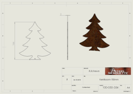 Kerstboom ( setje) Groot en Klein