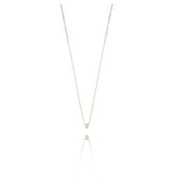 Necklace one diamond gold - LOTT. Gioielli