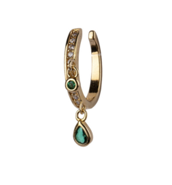 Earcuff green - Bobby Rose