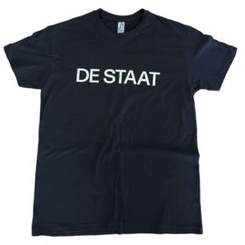 NEW! - DE STAAT LOGO shirt  (black)