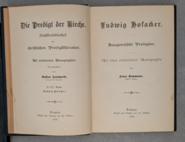 Ausgewähste Predigten - Ludwig Hofacker - serie: Die Predigt der Kirche.