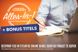 Statenvertaling met Kanttekeningen met extra's (Online Bijbel Pluspakket)