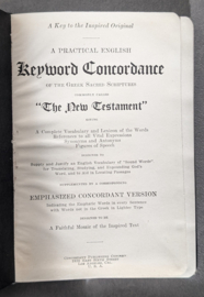 A practical English Keyword Concordance of the Greek Sacred Scriptures