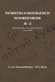 Patristisch Biografisch Woordenboek M t/m Z