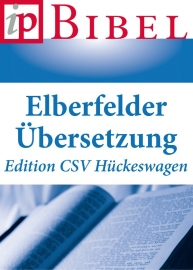 Bible – Édition CSV Hückeswagen de la traduction Elberfelder 2006 – livre numérique