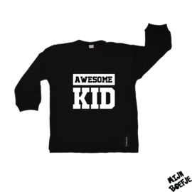 Baby/kinder sweater Awesome kid