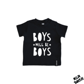 Baby t-shirt Boys will be boys