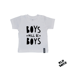 Baby t-shirt Boys will be boys