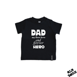 Baby t-shirt Dad my first love