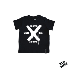 Baby t-shirt Boys will be boys