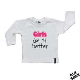 Baby t-shirt Girls do it better