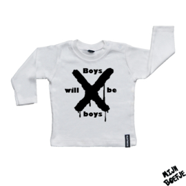 Baby t-shirt Boys will be boys
