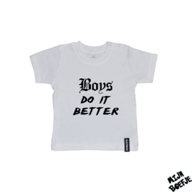Baby t-shirt Boys do it better