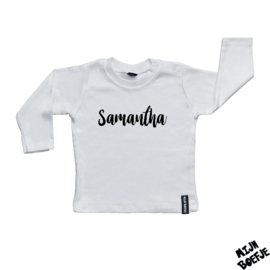 Baby t-shirt Eigen Naam 2