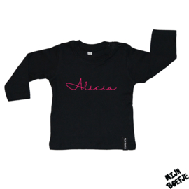 Baby t-shirt Eigen naam 3