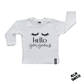 Baby t-shirt Hello gorgeous