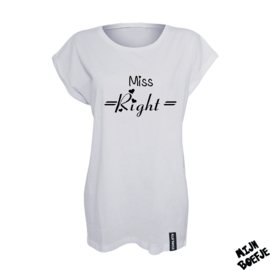Ouder t-shirt MISS RIGHT
