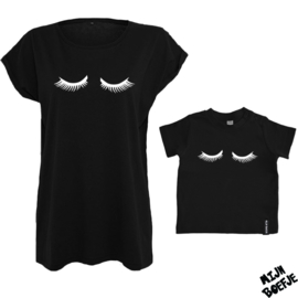 Ouder & kind/baby t-shirt Wimpers