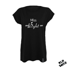 Ouder t-shirt MISS RIGHT