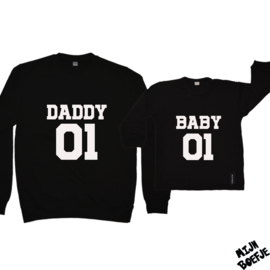 Ouder & kind/baby sweaters DADDY - KID / BABY