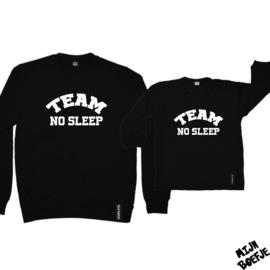 Ouder & kind/baby sweaters TEAM NO SLEEP